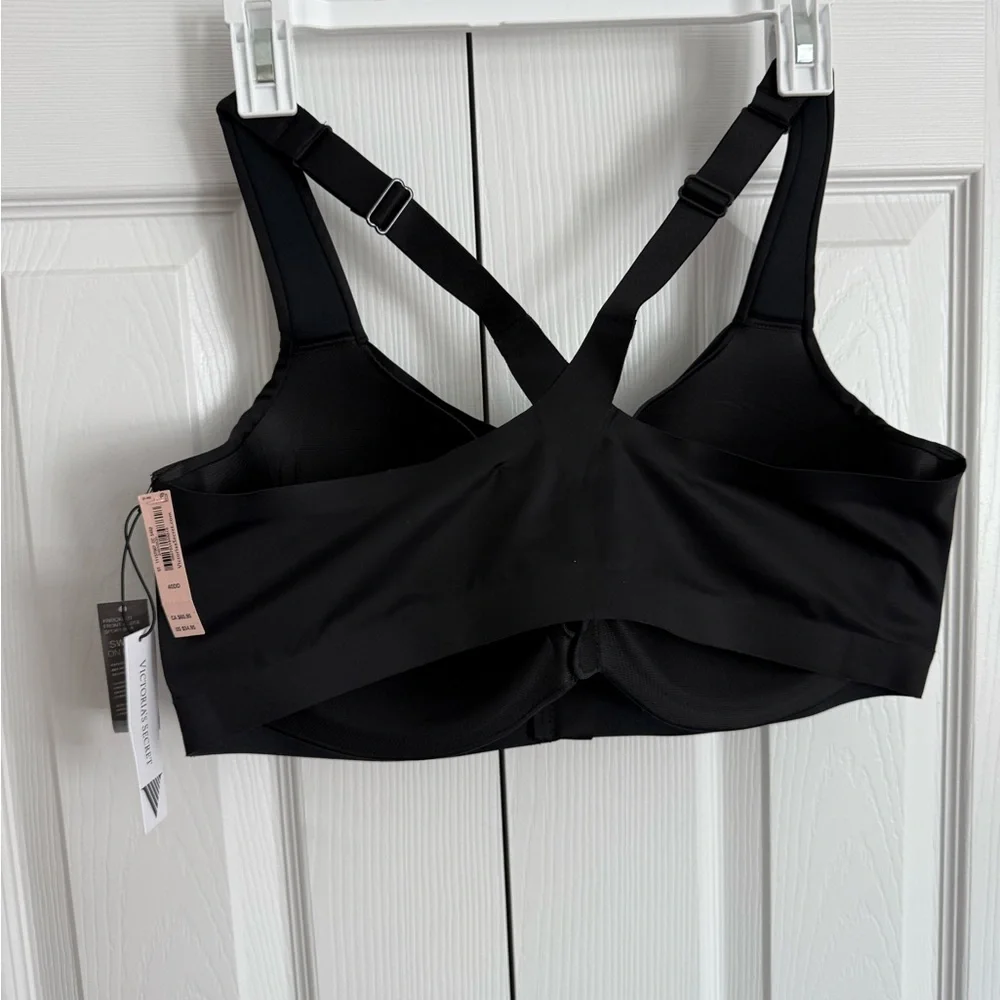 VS Knockout Maximum Support Front-close Sports Bra - Black - Picture 2 of 2